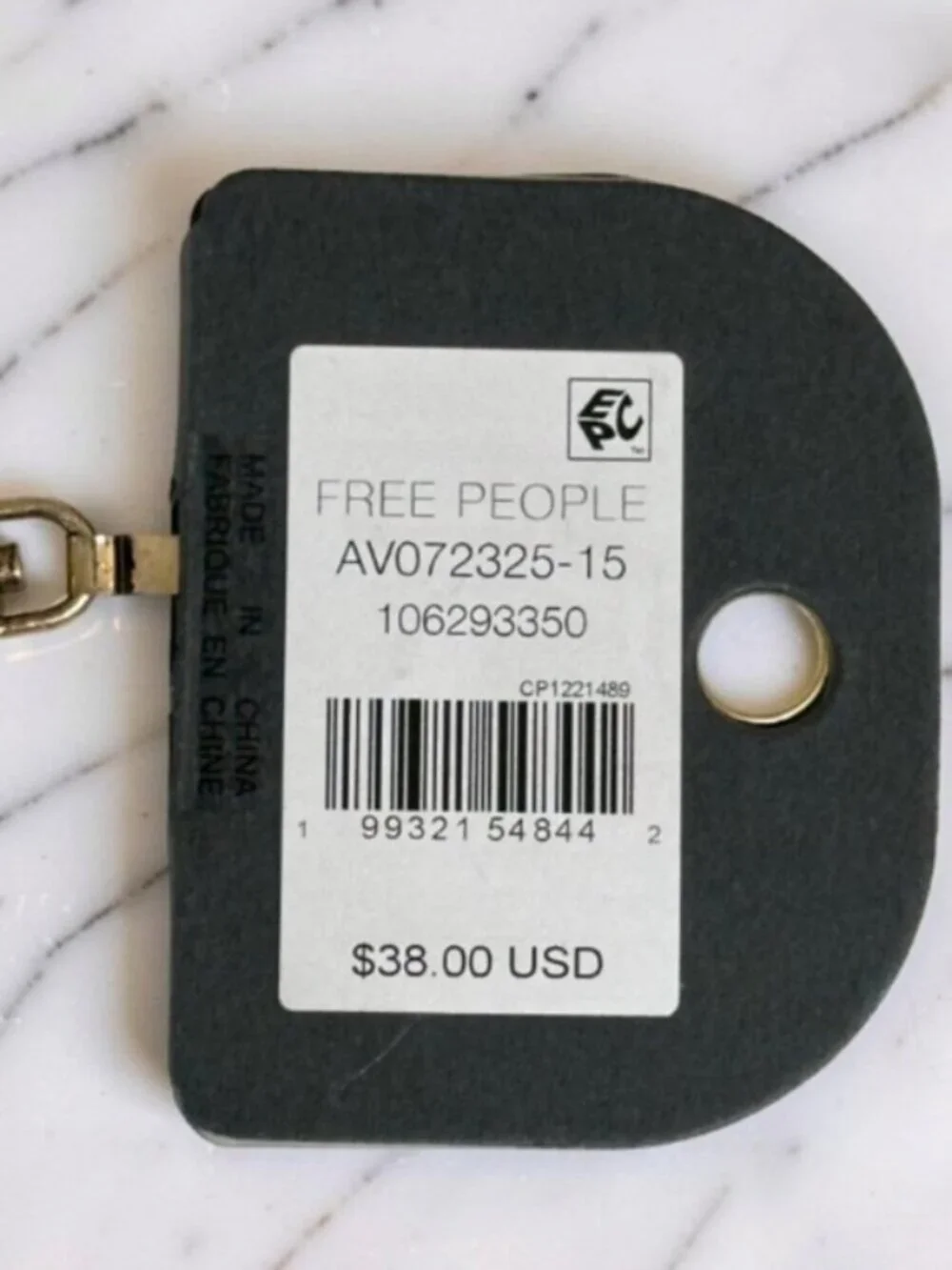 FREE PEOPLE Layered Chain Phone Wristlet Gold